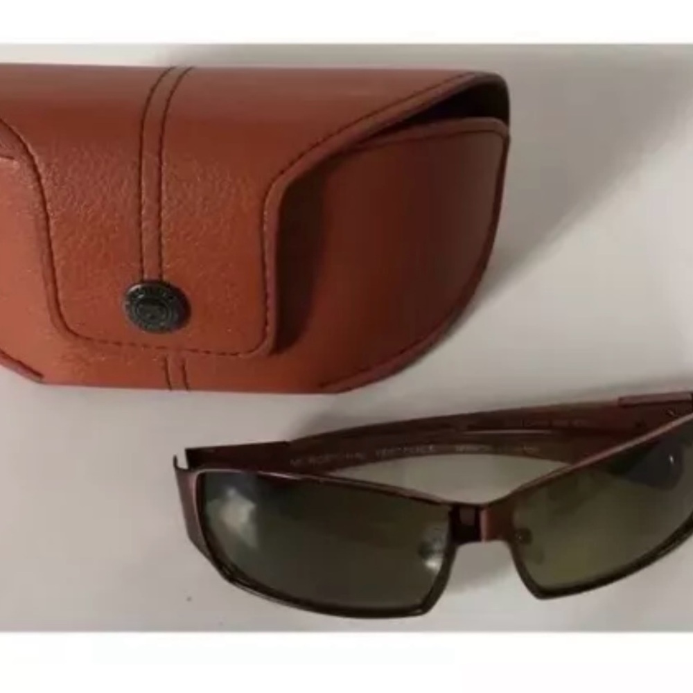 Morgenthal Frederics Sunglasses. New with case
